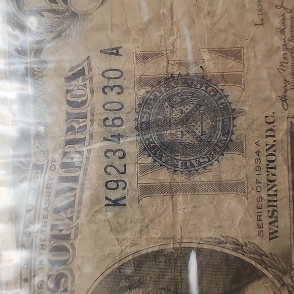 World Reserve Blue Seal $1 & $5 Silver Certificates presidential Dollars - Picture 10 of 10
